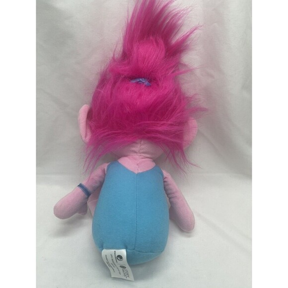 Dream Works  Trolls Poppy Doll Plush Stuffed Animal Toy 15" NO DRESS - Picture 5 of 10